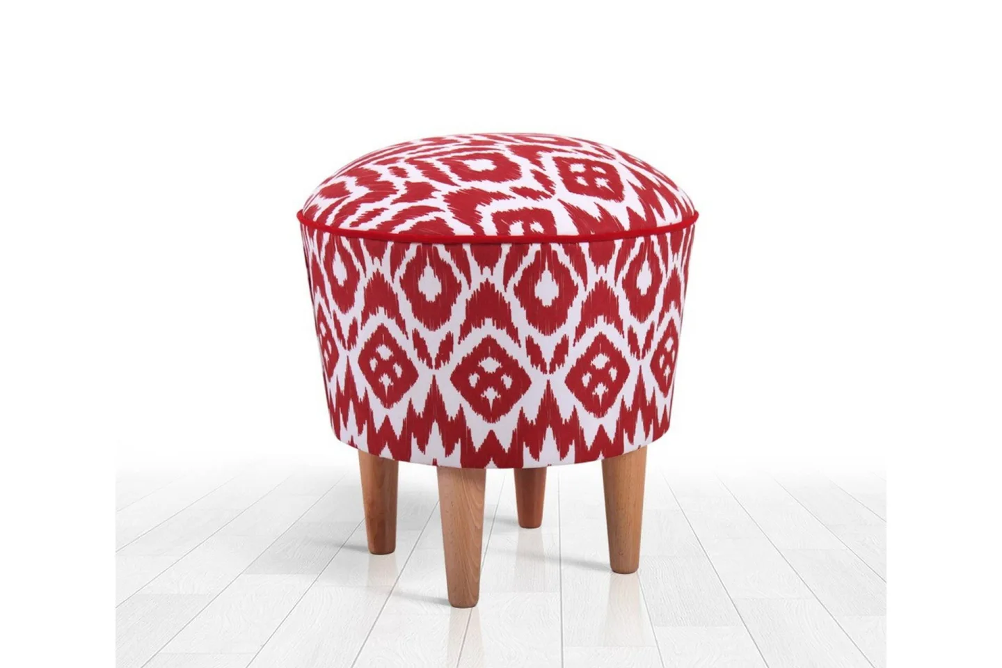 Charlottetown Sittpuff 42 cm - Röd