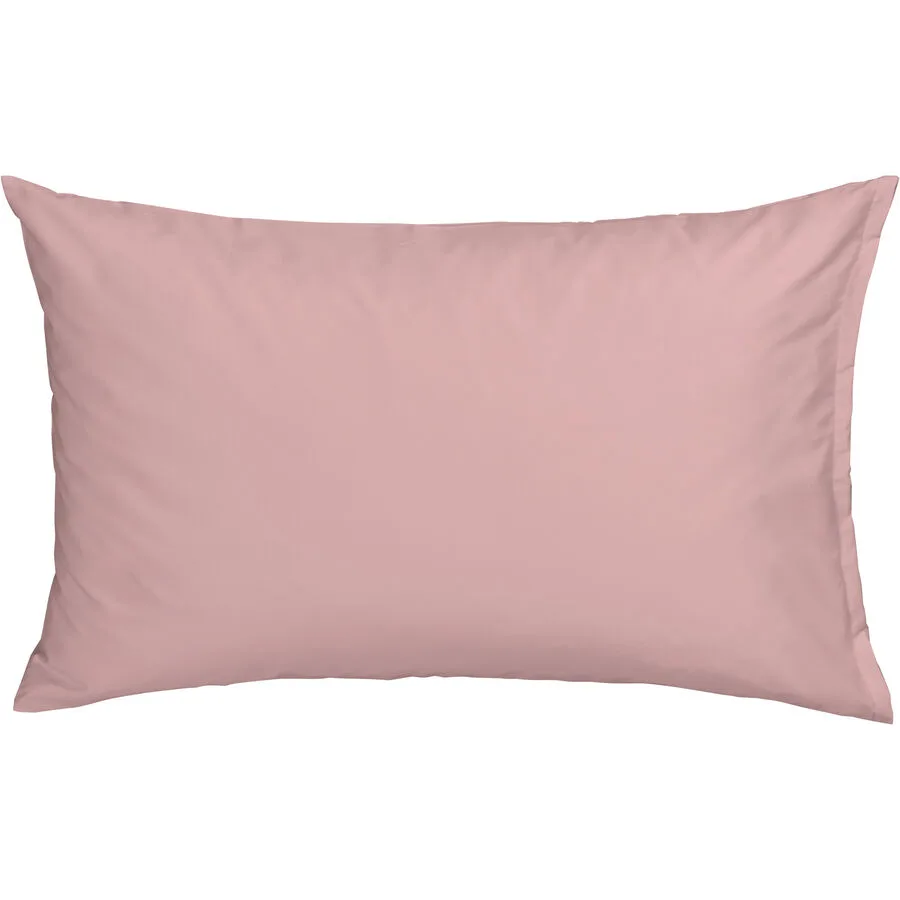 Kissenbezug Lina rose Einfarbig Leinen B 65 T 100 cm