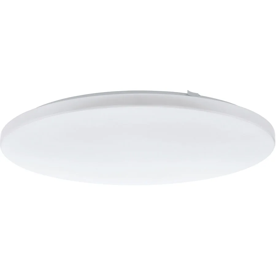 Eglo Deckenlampe Frania Weiss Stahl/Kunststoff 7 cm - Material: Kunststoff/Stahl - LED - Lichtfarbe: Warmweiss