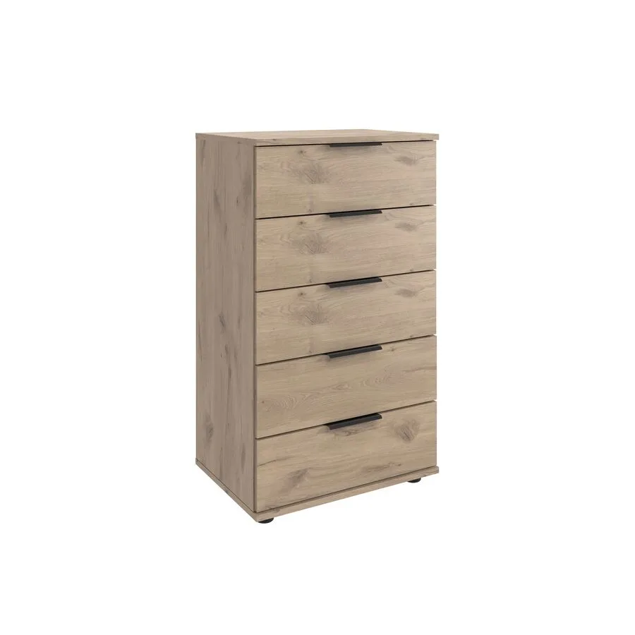 Kommode Metaa Eiche Nachbildung Holzwerkstoff B 49 H 102 cm