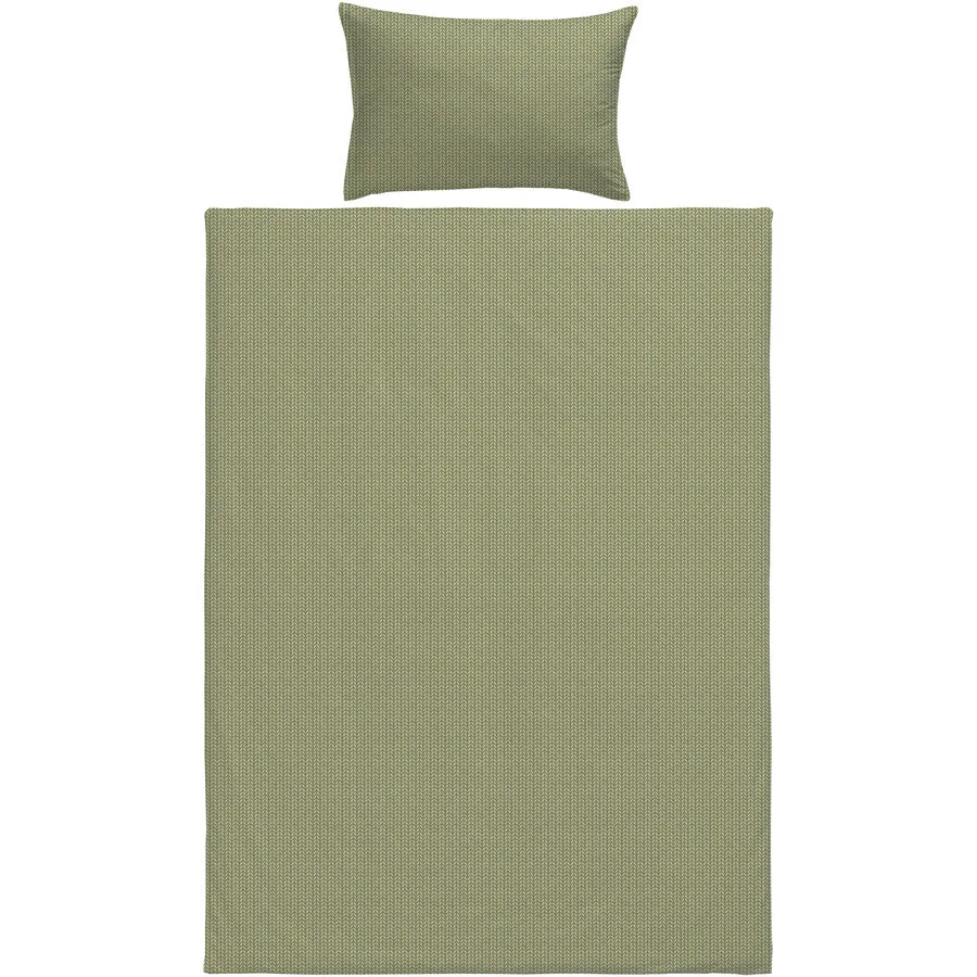 Esprit Bettwäschegarnitur Nitty Grün Satin 160 cm
