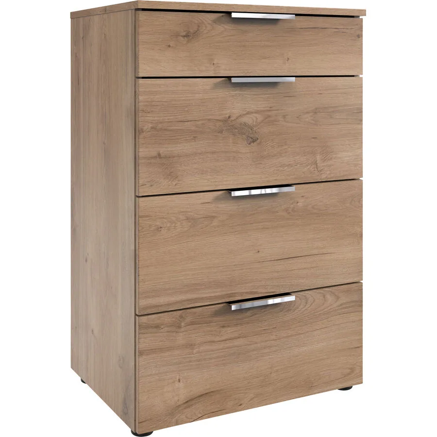 Kommode Sanko Plankeneiche Holzwerkstoff B 54 H 84 cm