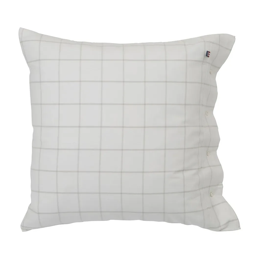 Lexington Hotel Light Flannel Kissenbezug 65 x 65cm Weiß-hellbeige