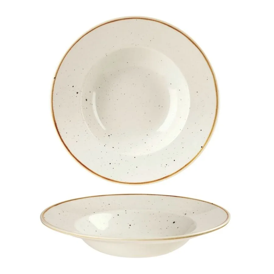 Churchill Teller tief Stonecast Weiss Porzellan 28 cm