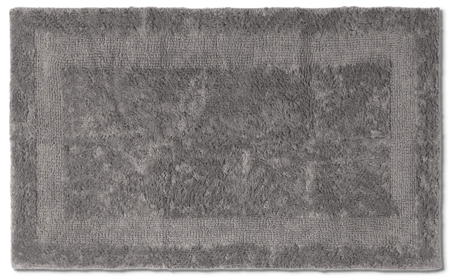 Baderomsmatte - Nila (mørkegrå) (Størrelse: 50 x 80 cm)