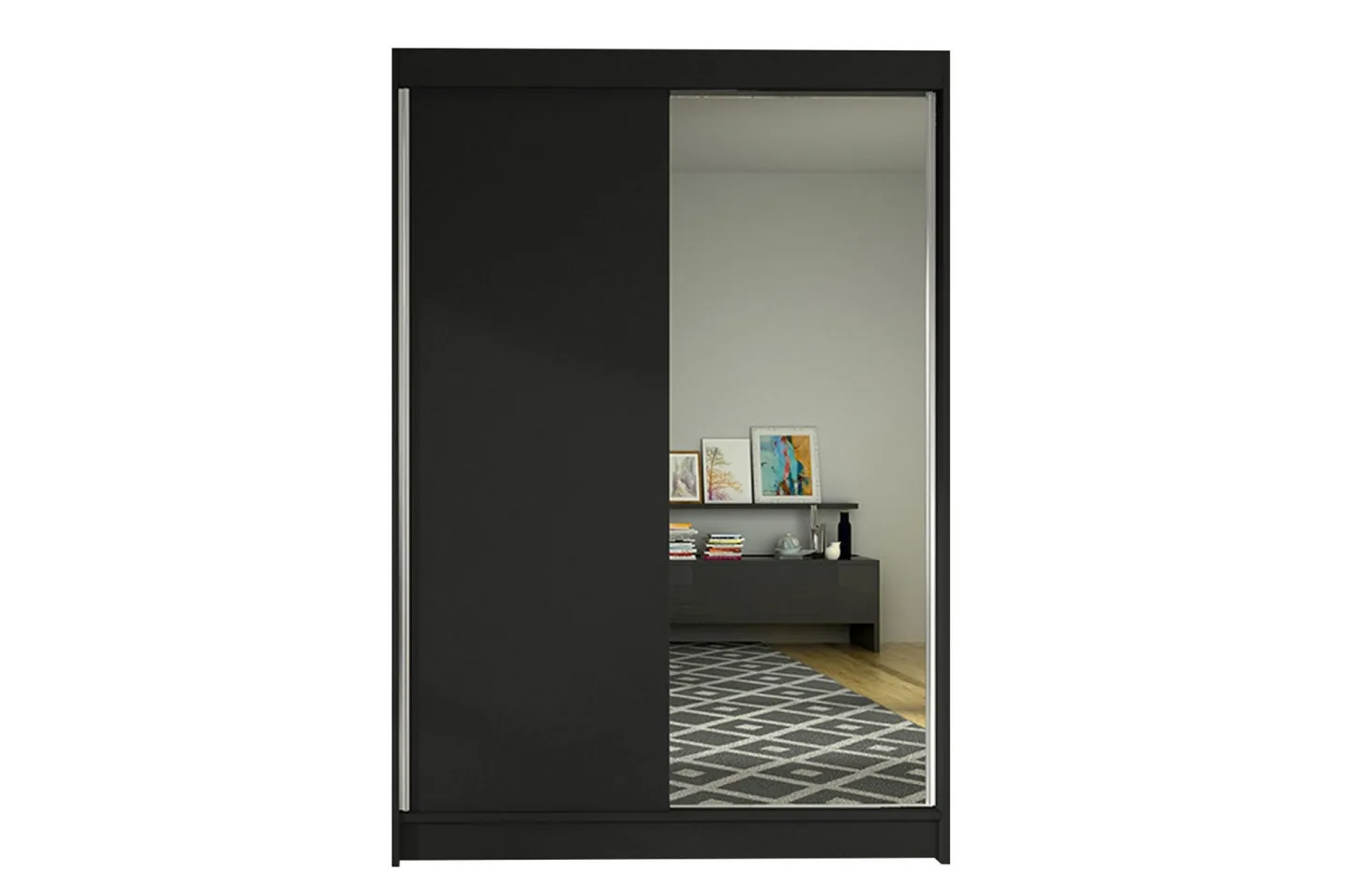 Garderob Lino LED-belysning - Svart