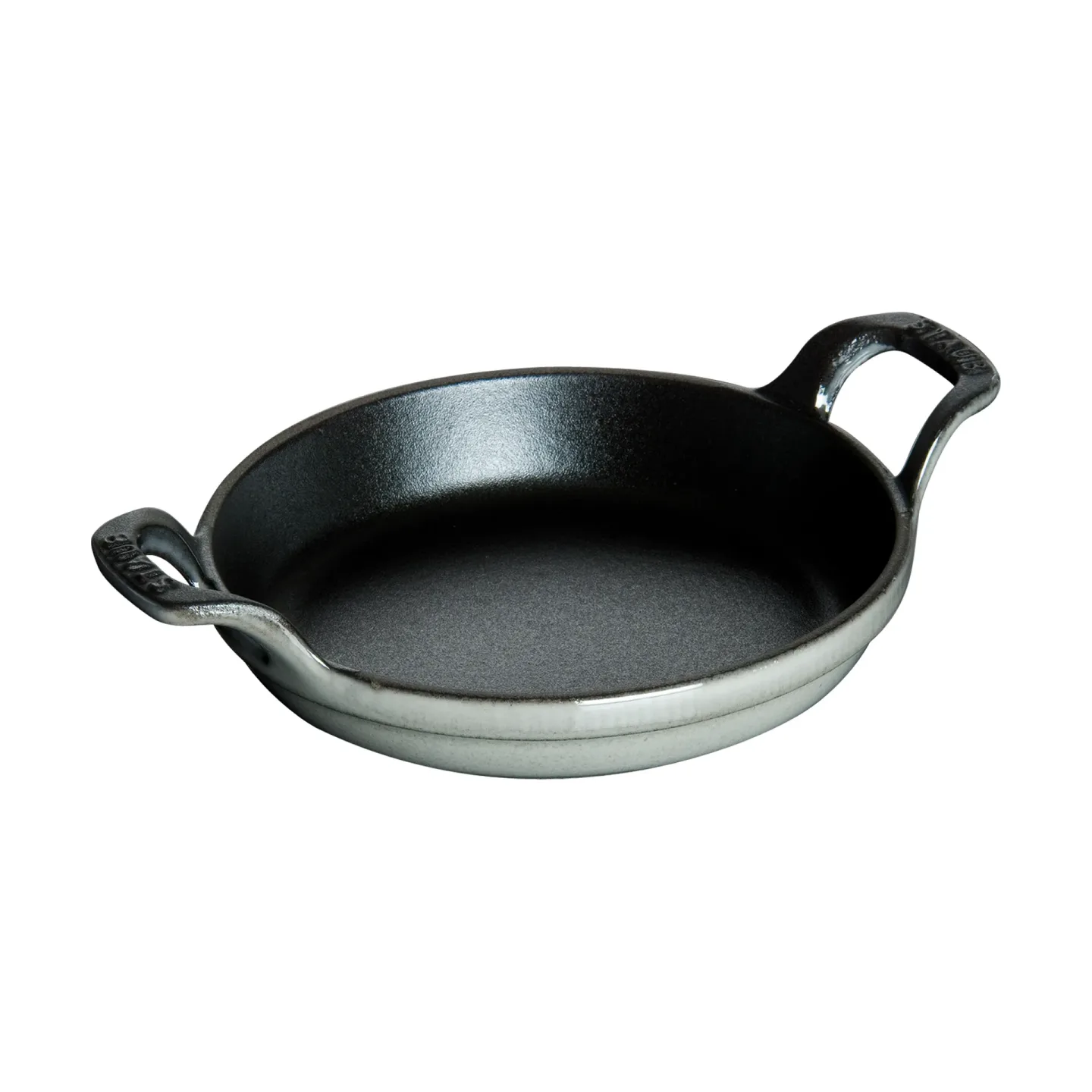 STAUB Staub runde Ofenform Gusseisen Ø20 cm Grafitgrau