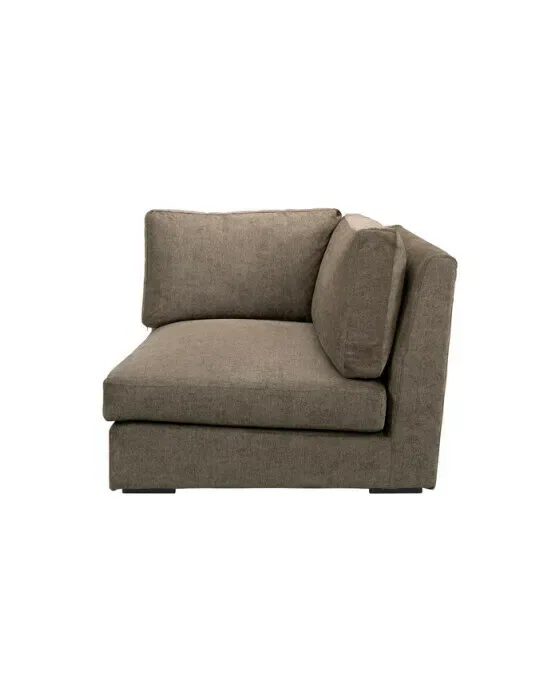 Tulum Corner Module True Brown