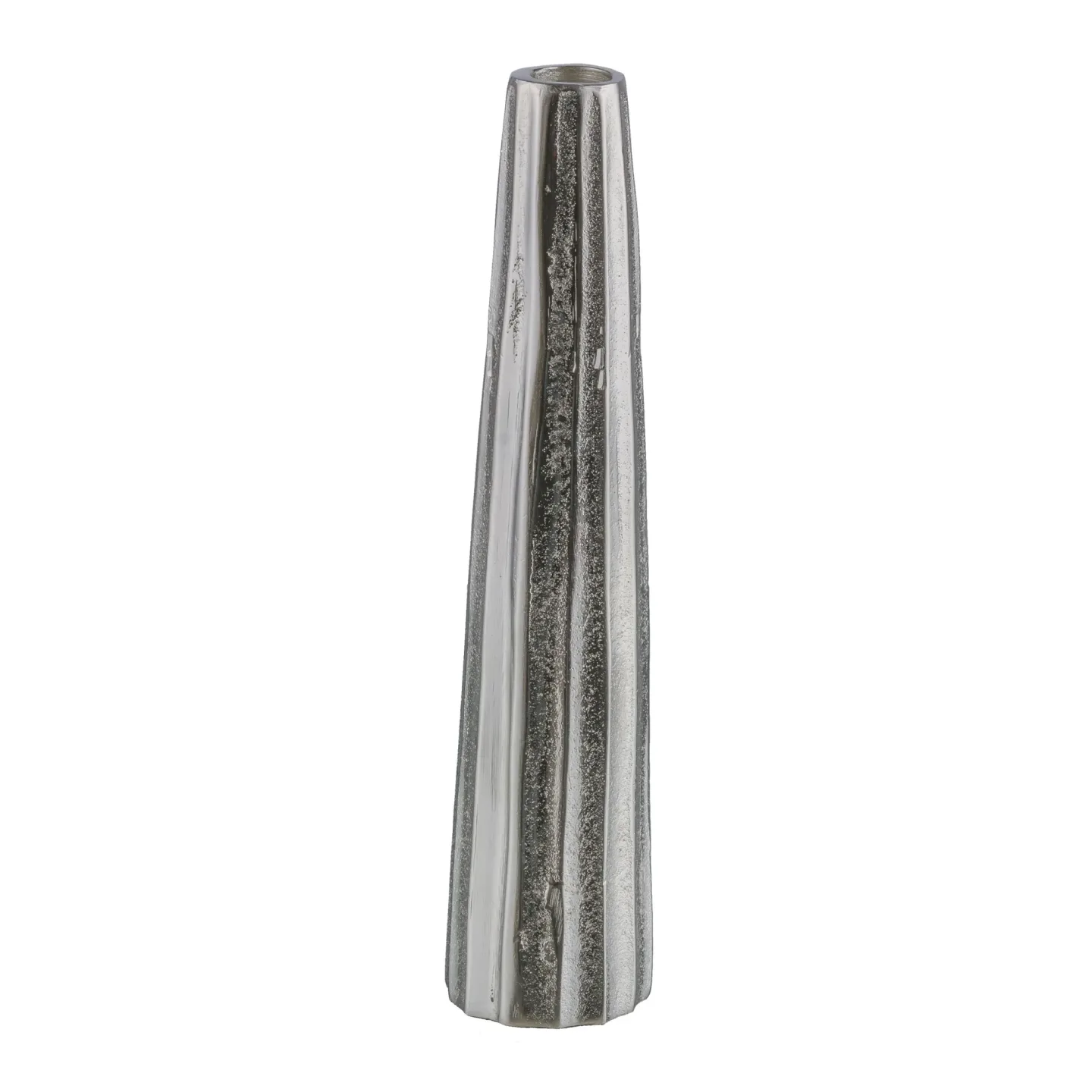 Gasper Kerzenständer Slim Fit, Silber H: 28 cm | Schubiger Möbel