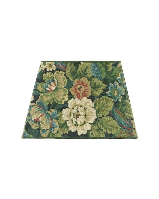 Firkantet lampskærm ebonleaf flower