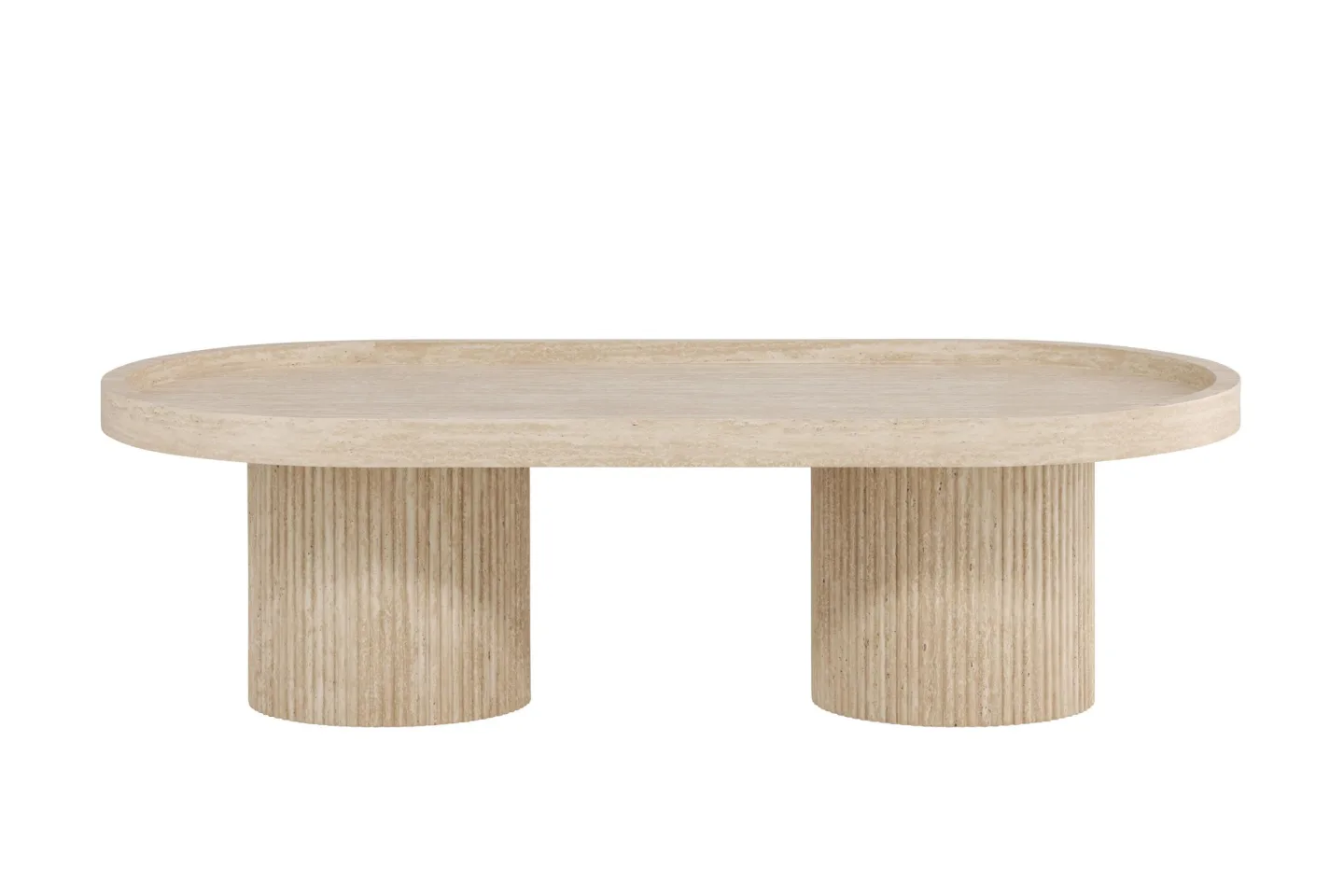 Krille Couchtisch beige.