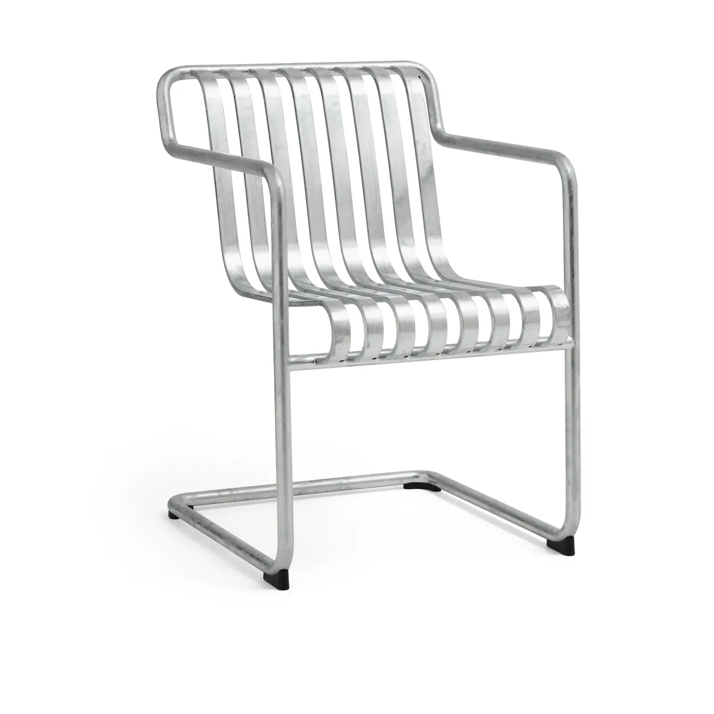 HAY Palissade Cantilever Dining Armlehnstuhl Hot galvanised steel