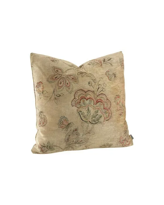 Miralago Flower Cushion Cover Beige