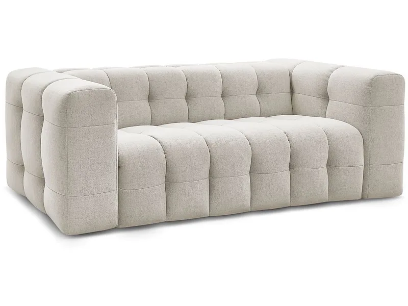 3er Sofa BOBOCHIC CLOUD Stoff beige