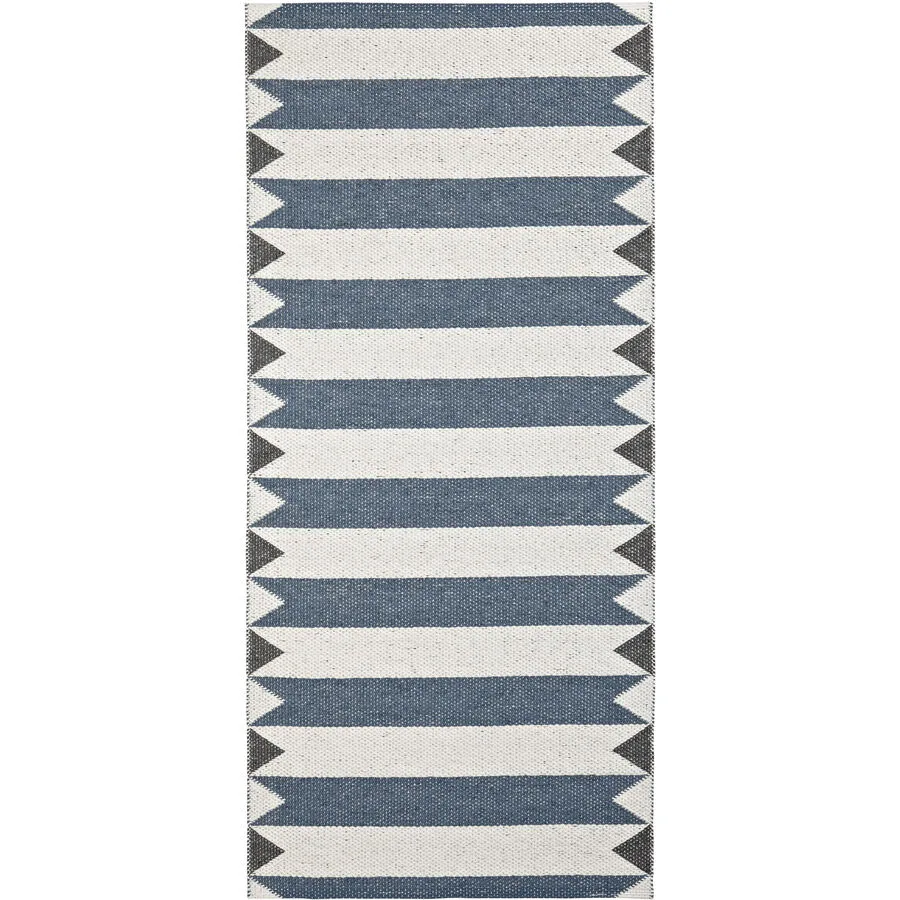 HORREDSMATTAN Outdoor-Teppich Peak Blau 70 cm 400 cm - Material: PVC - Outdoor-Teppich