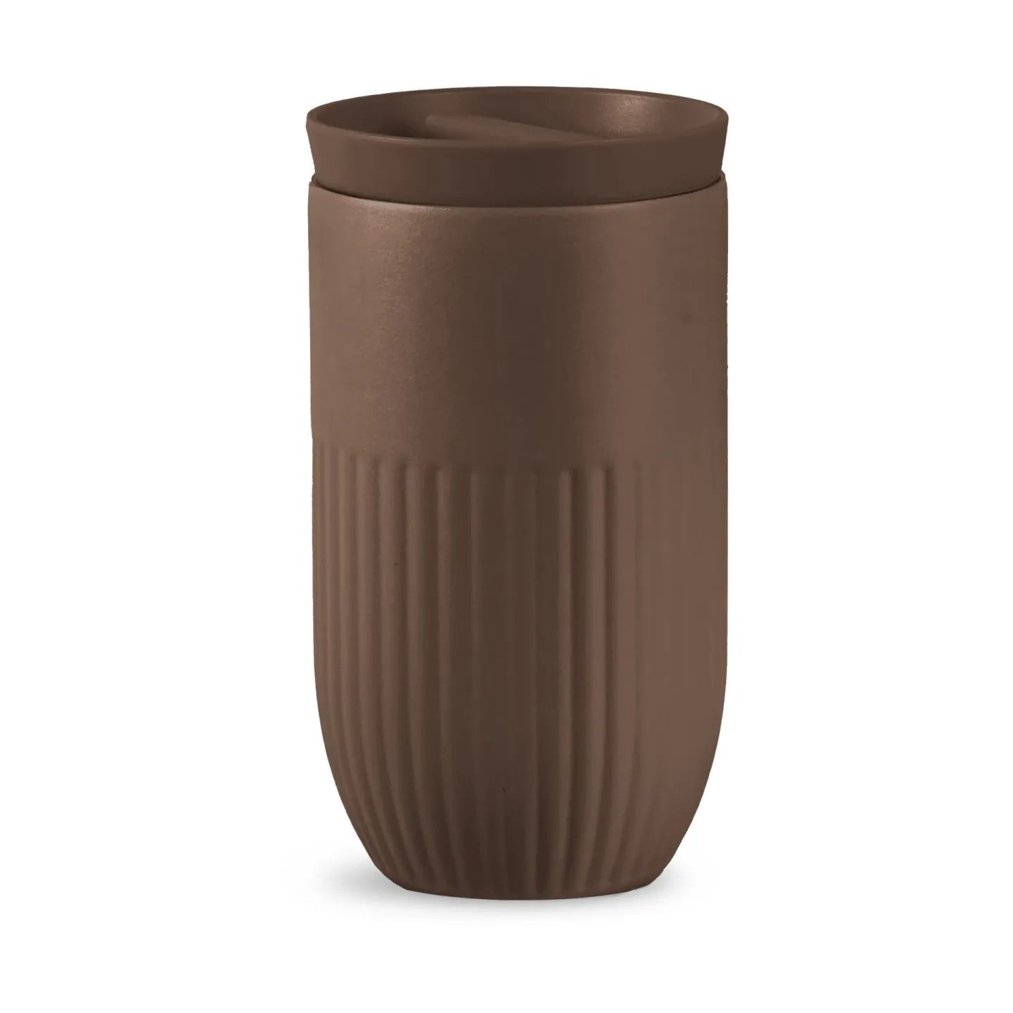 Sagaform Tova Auto-Becher Thermobecher 32 cl Braun Pantone