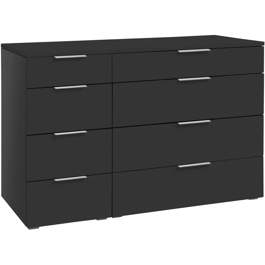 Hasena Kommode Laney Anthrazit MDF B 135 H 85 cm