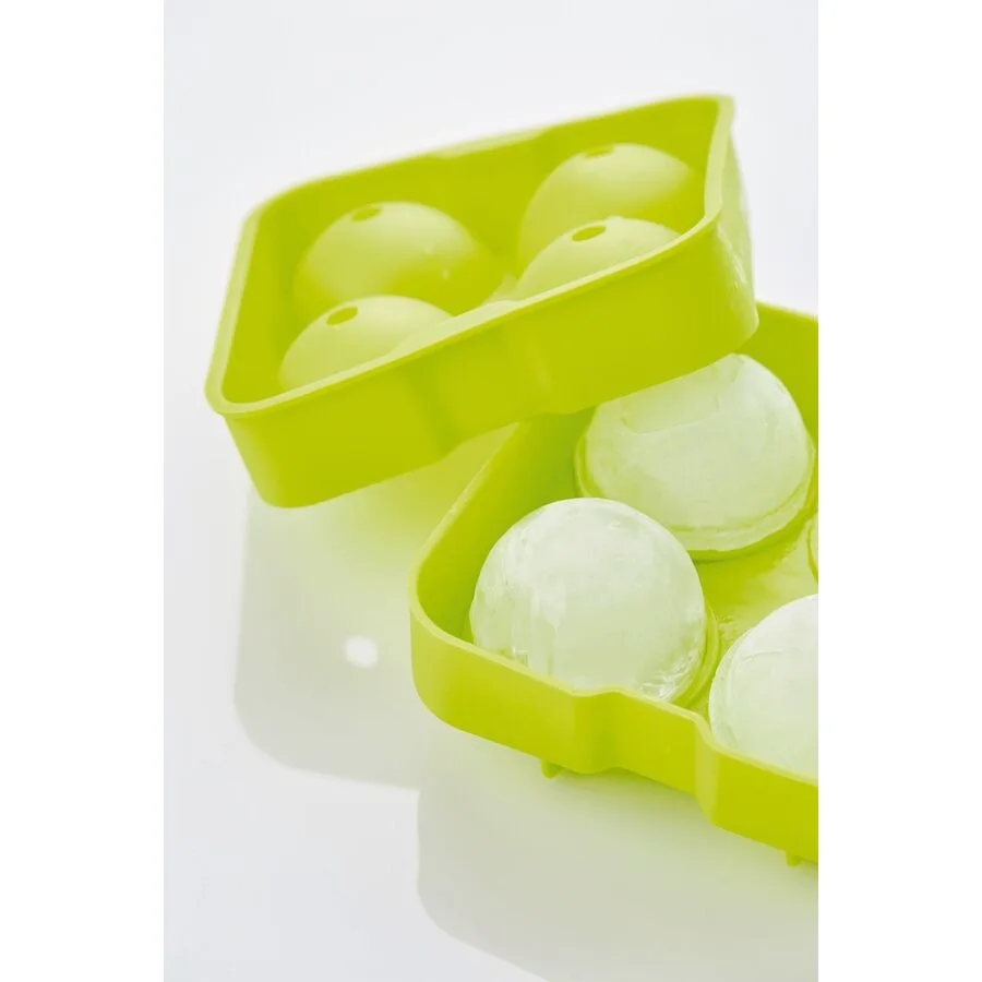 POINT-VIRGULE Eiswürfelform Cocktail grün Silikon B 15 cm
