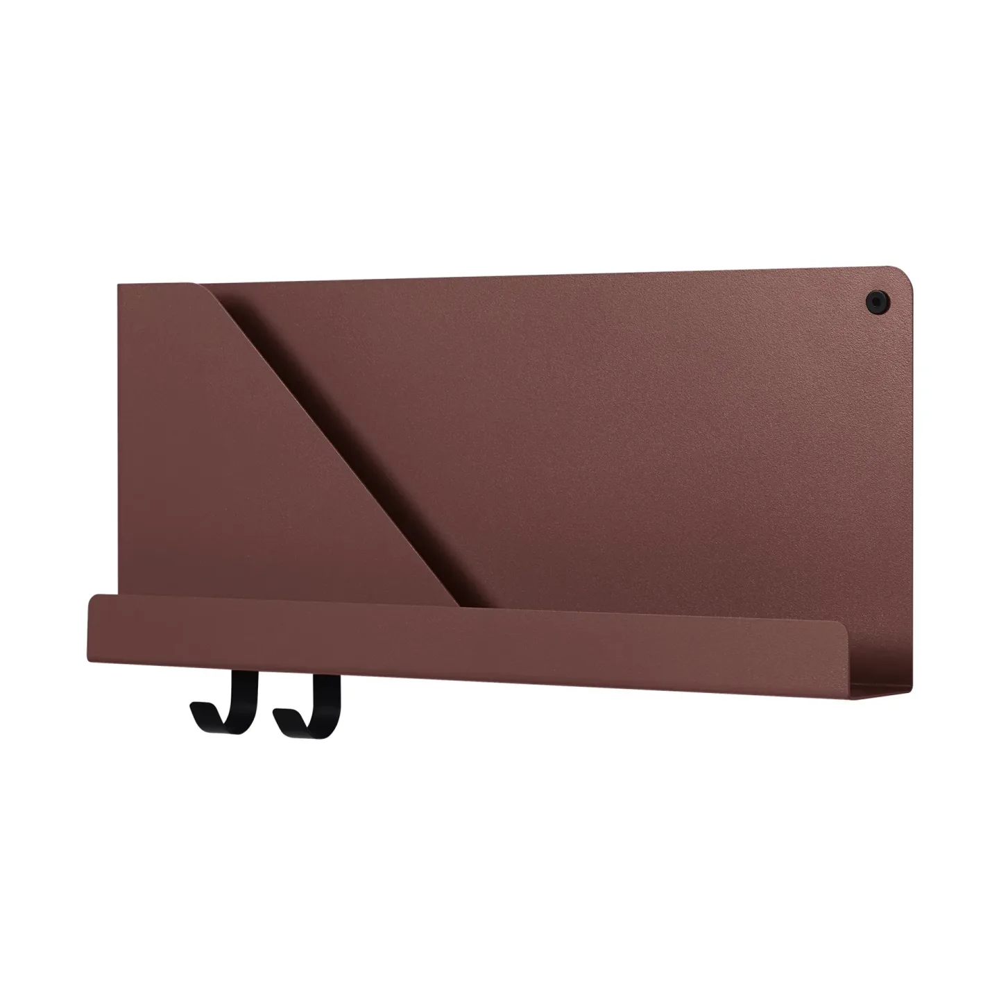 Muuto Folded Wandregal klein Deep Red