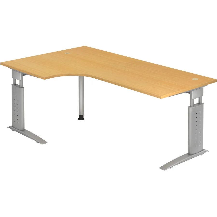 Schreibtisch Office Buche Dekor Holzwerkstoff B 200 T 120 cm