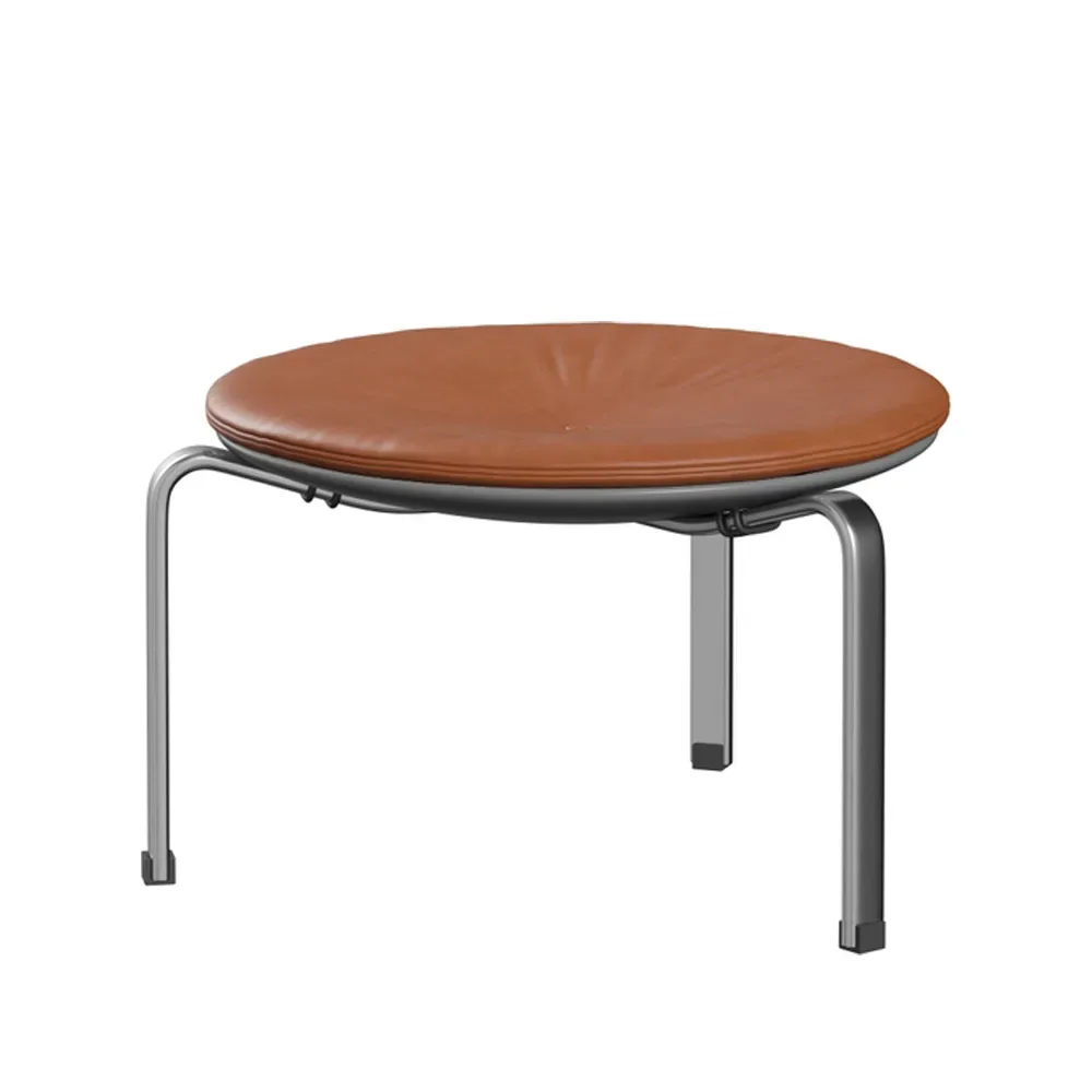 Fritz Hansen PK33 pall Leather grace walnut