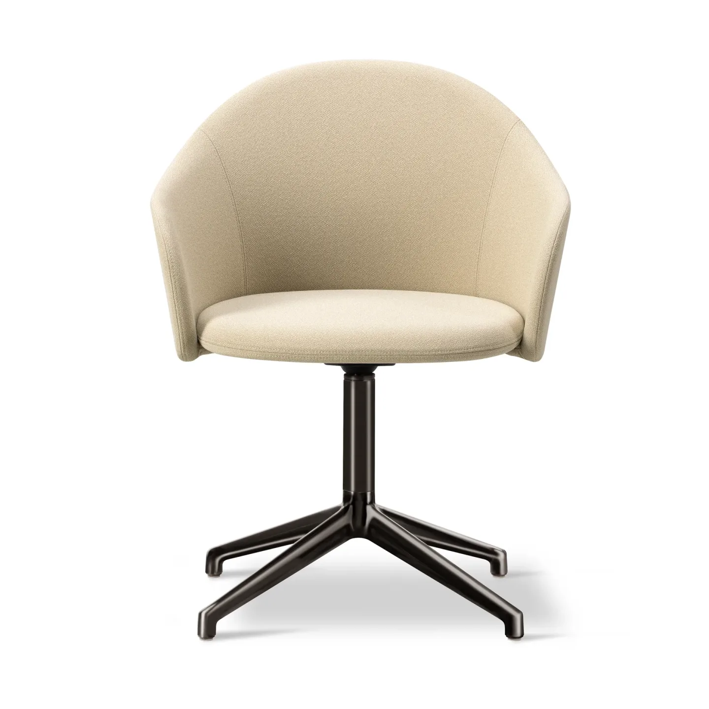 Fredericia Furniture Gomo Armchair Sessel Swivel Base 4-Stern Mylla 221-flint
