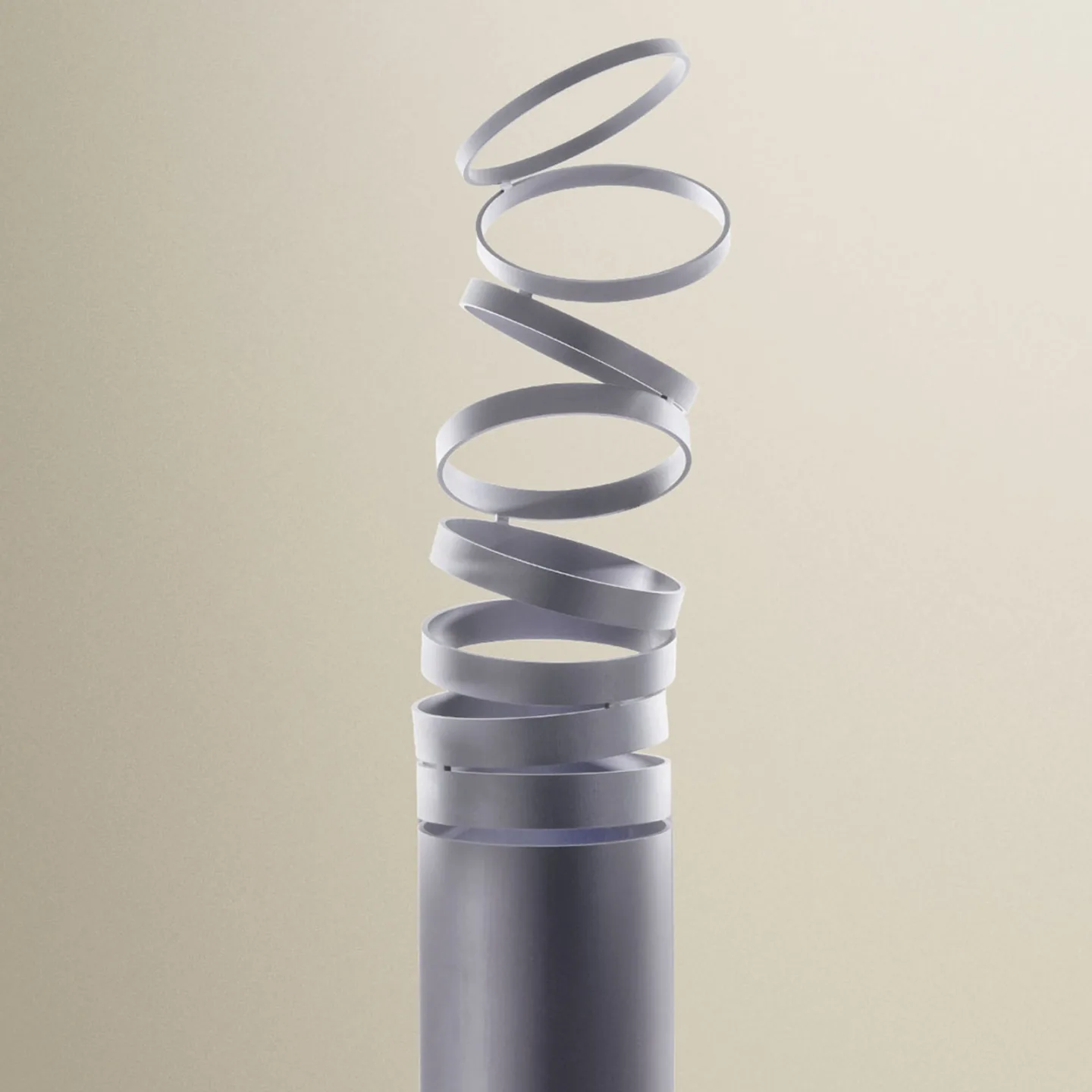Decomposé Light F LED Gulvlampe Fumé - Artemide - Stue - Design - Metal