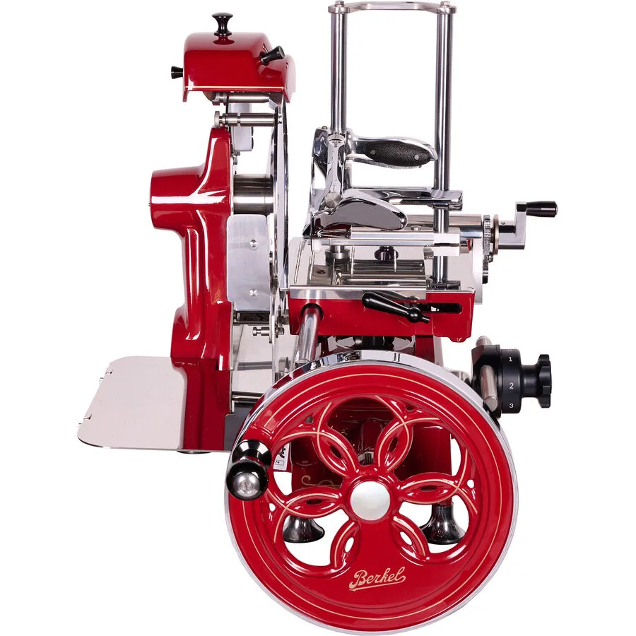 Berkel Aufschnittmaschine Volano rot Edelstahl