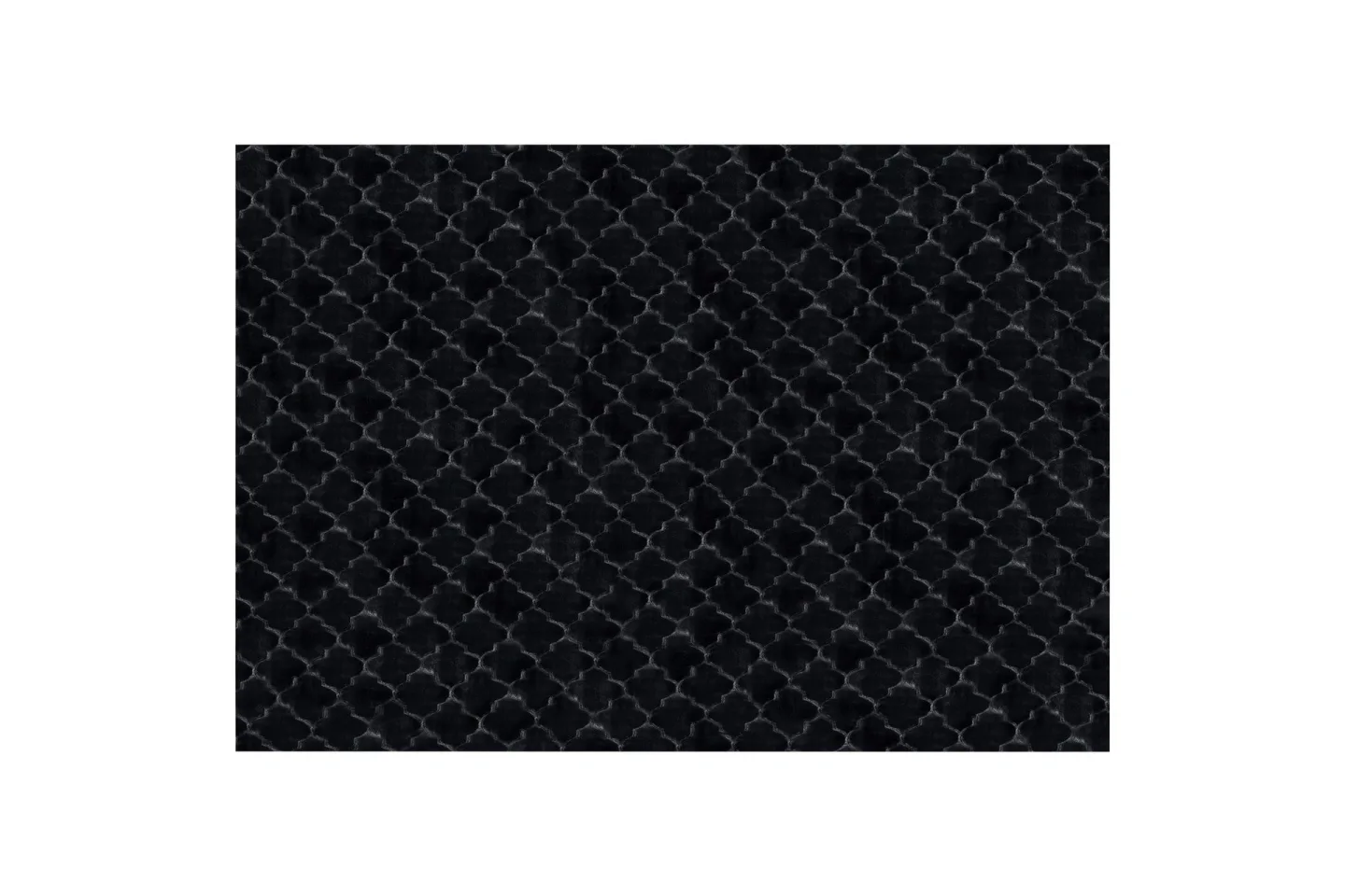 Gharo Skinnmatta 160x230 cm - Svart