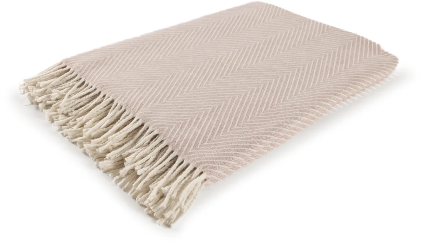 Magma Plaid Merida Rose 200x150 cm | Schubiger Möbel