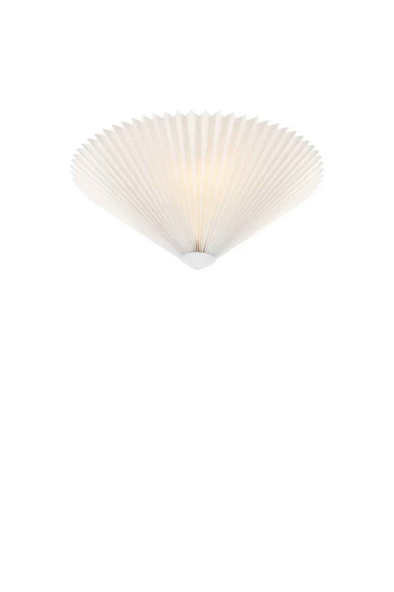 Plisado Deckenlampe Weiß 42 cm