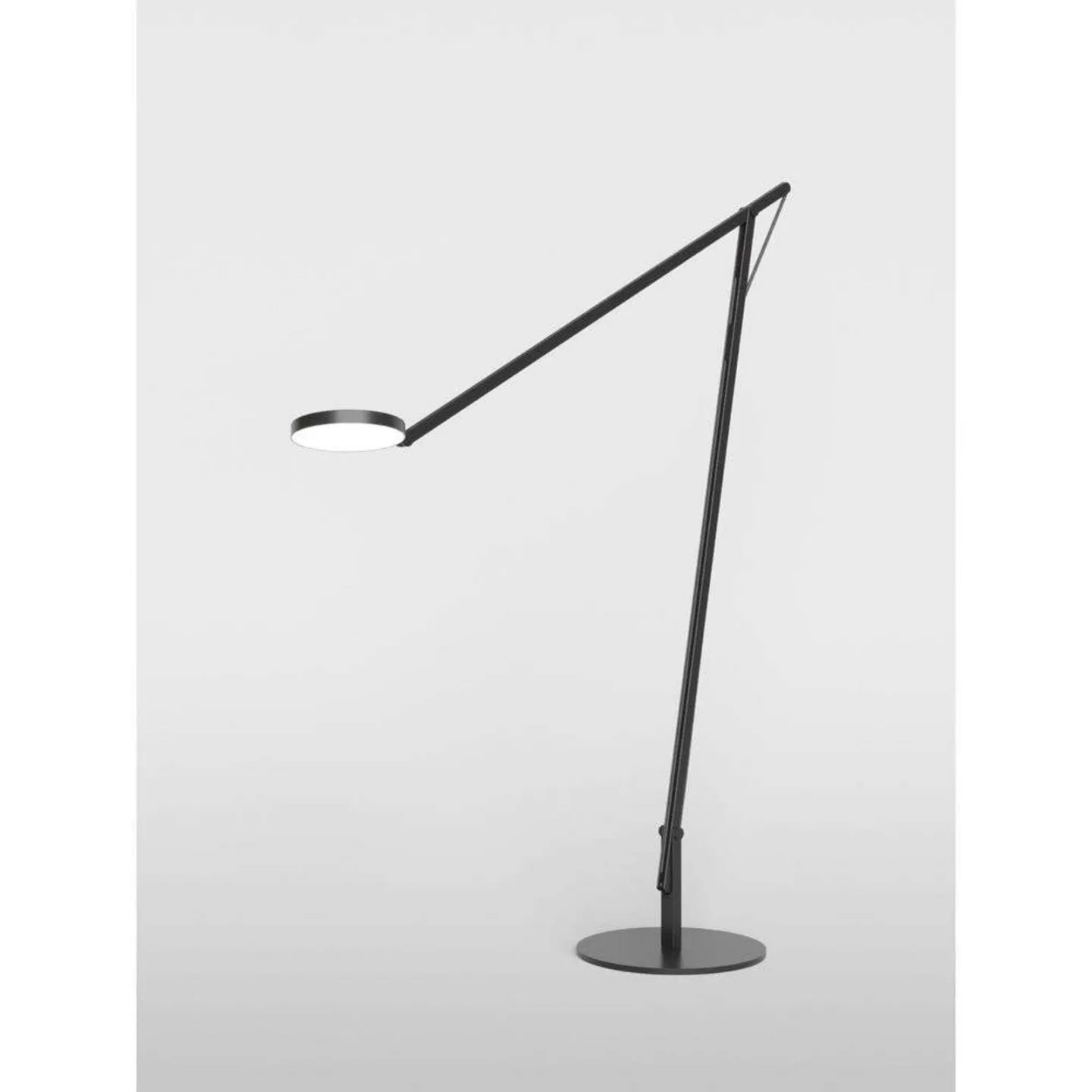String XL Gulvlampe Matt Black/Black - Rotaliana - Stue - Aluminium