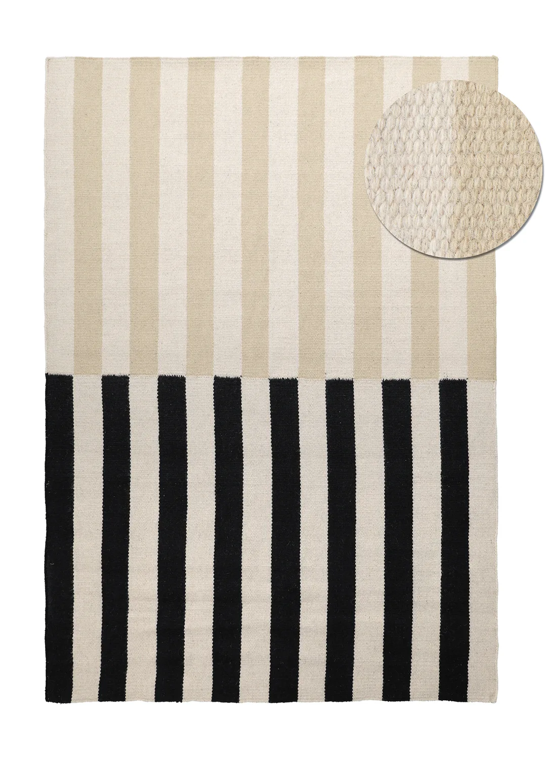 Ullteppe - Peniche (krem/beige) (Størrelse: 240 x 340 cm)