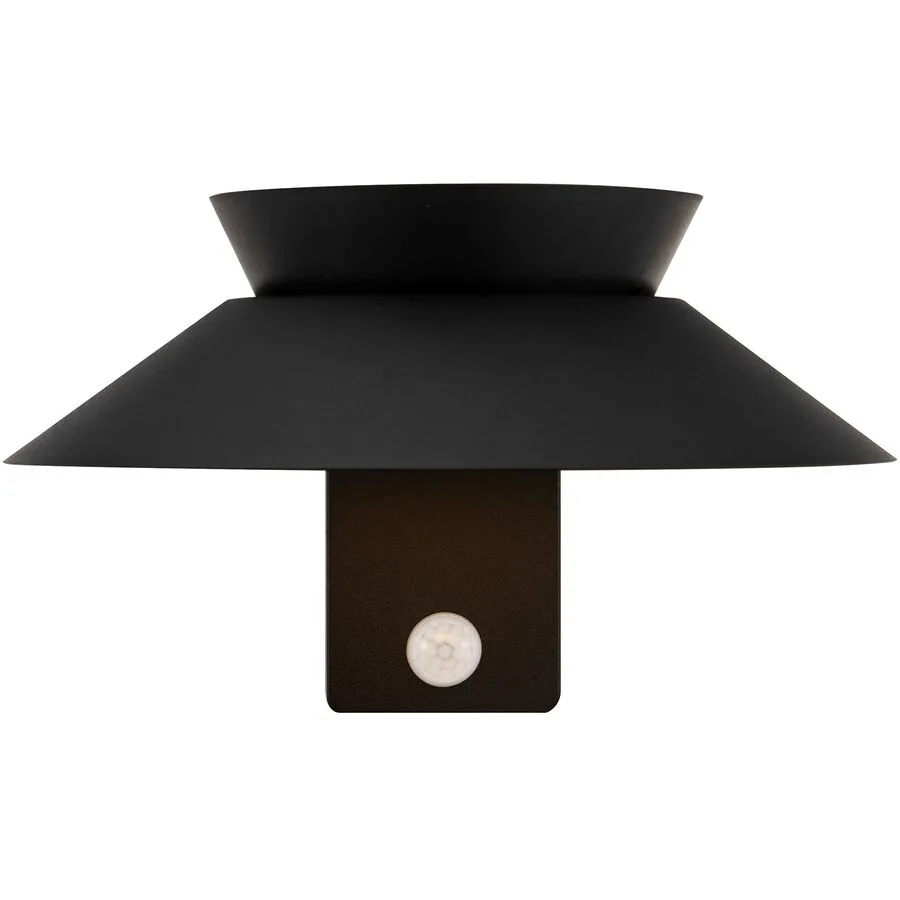 Justina Solar Außenwandleuchte Black - Nordlux - Modern - Metall - Einflammig