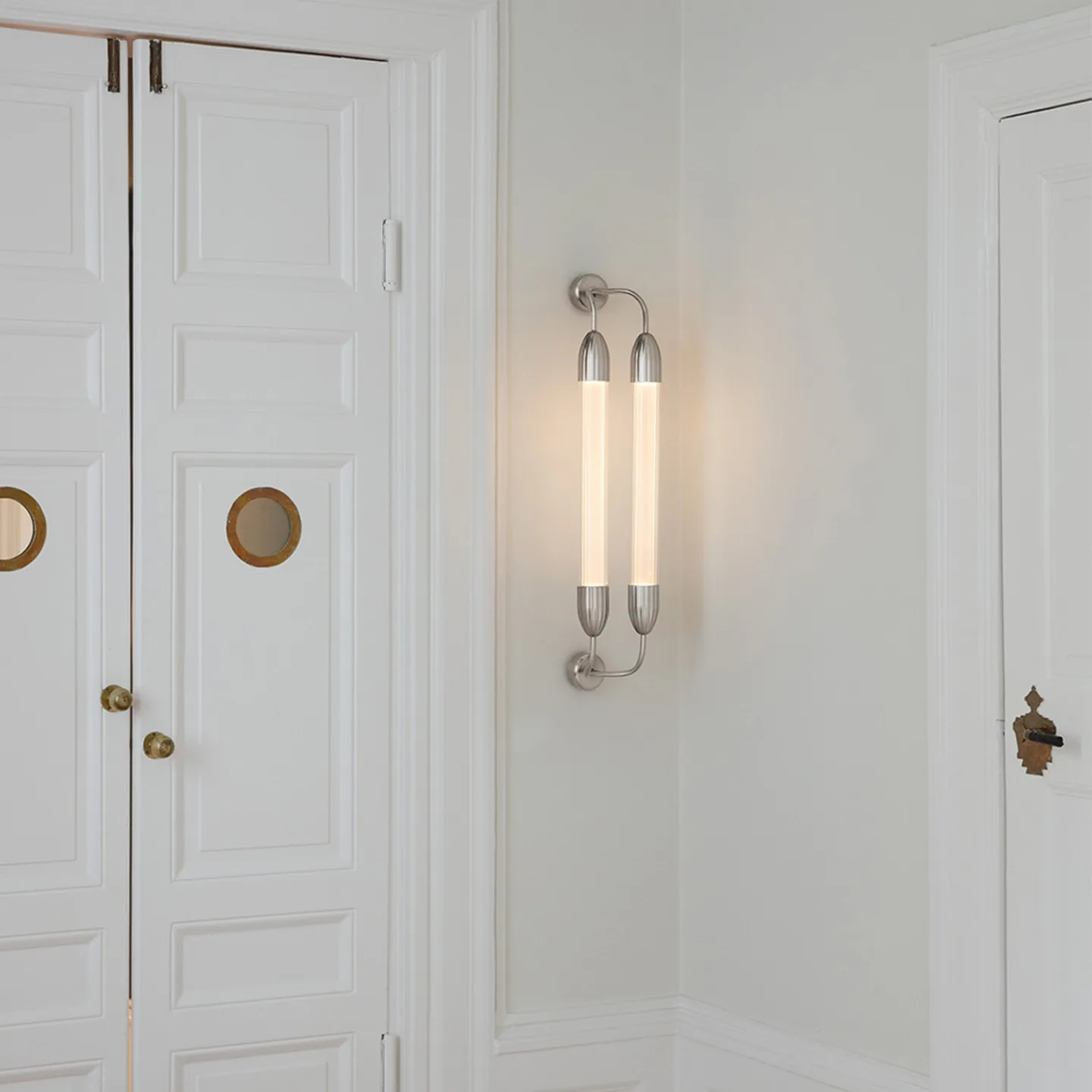 Lemon Squeeze Væglampe Double Short Plated Steel - UMAGE - Stue - Design - Metal - Med flere lyskilder
