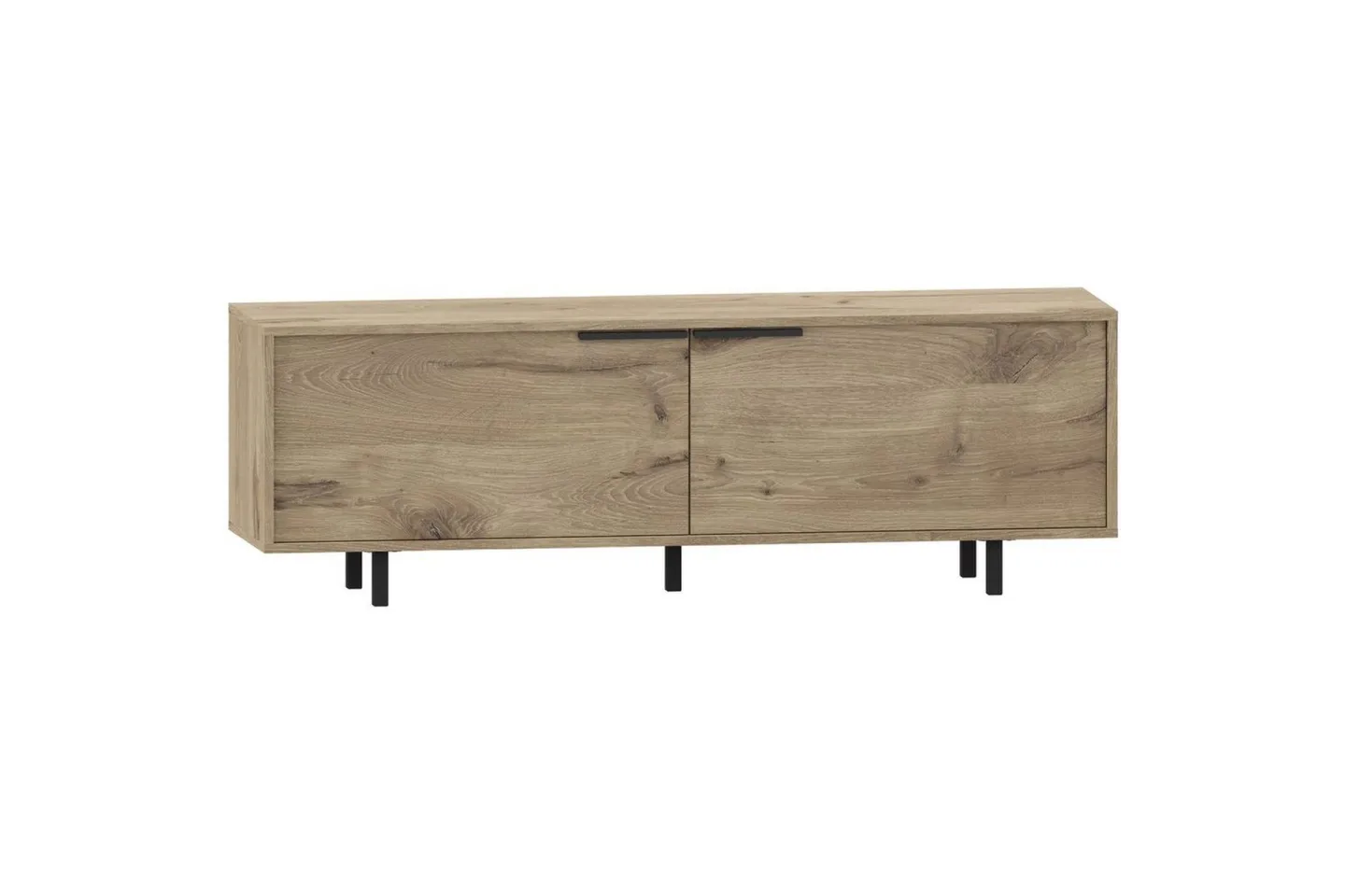 Lowboard Alberto 150x38x50 cm, Ek - 150x38x50 cm, Ek
