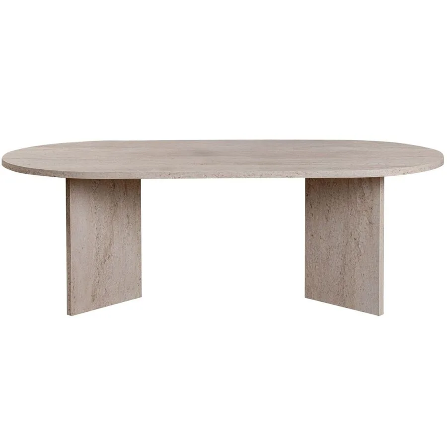 Salontisch Georis Braun/beige marmoriert Holzwerkstoff B 119 H 40 cm