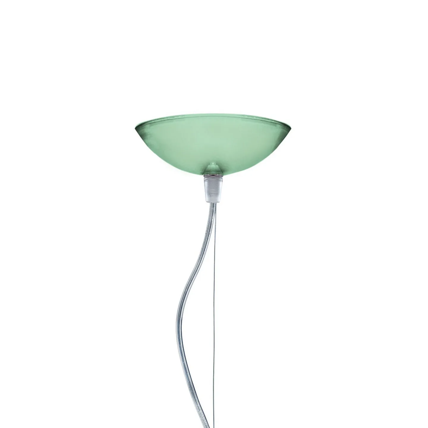 Big FL/Y Pendelleuchte Salbei - Kartell - Wohnzimmer - Design - Kunststoff - Einflammig