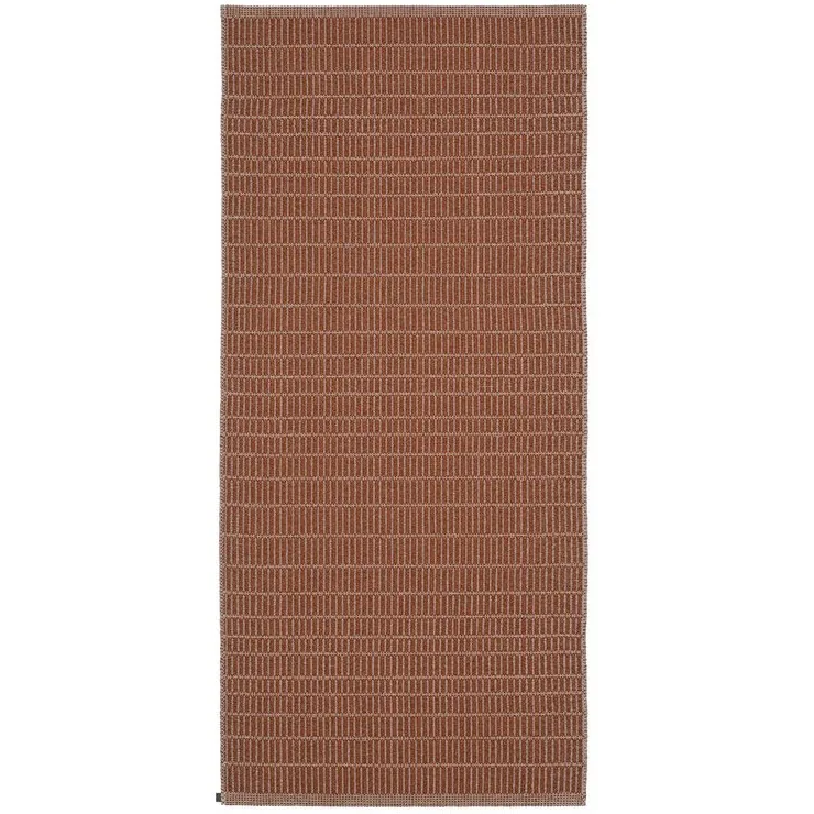 Plastmatter - Horredsmattan Mai (rust) (Størrelse: 70 x 400 cm)