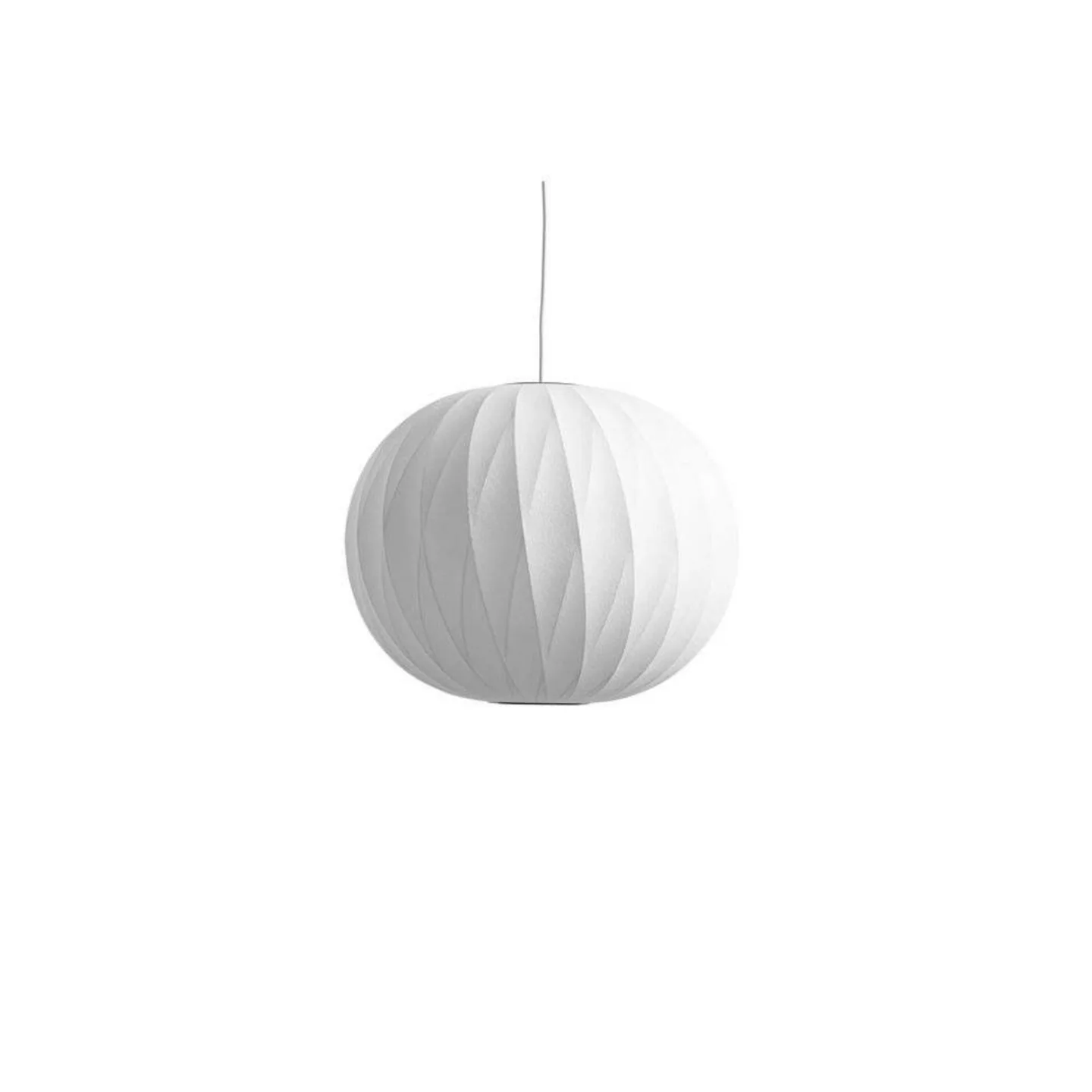 HAY Nelson Bubble Ball crisscross Pendelleuchte M Off white
