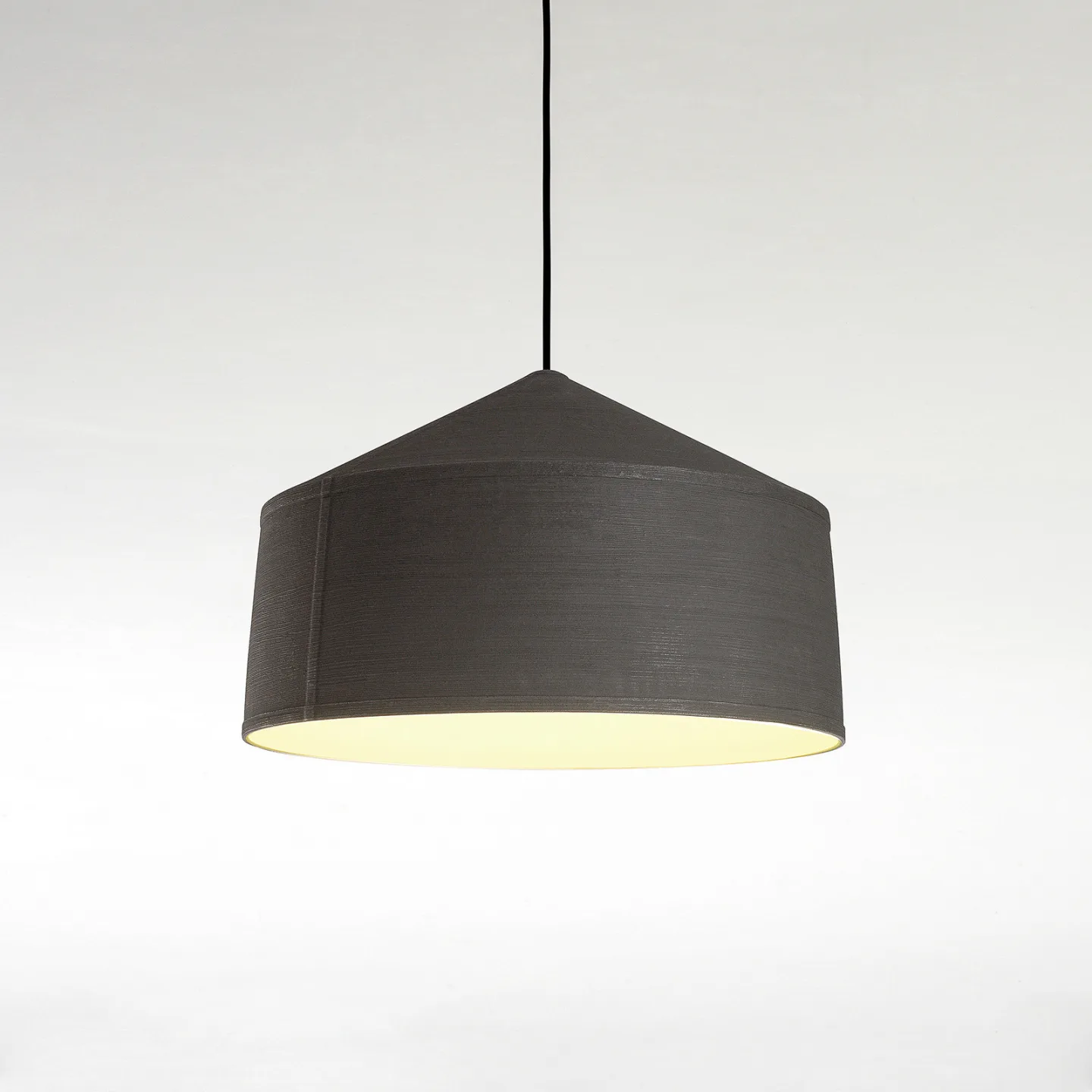 Zenc Pendel Grey - Marset - Stue - Design - Plastik - Med én lyskilde