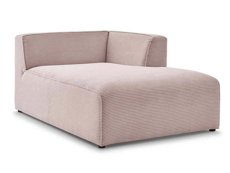 Récamière BOBOCHIC MEGEVE Cord-Stoff rosa