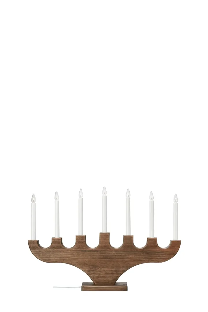 Spira Adventskerzenhalter Dunkelbraun 60 cm