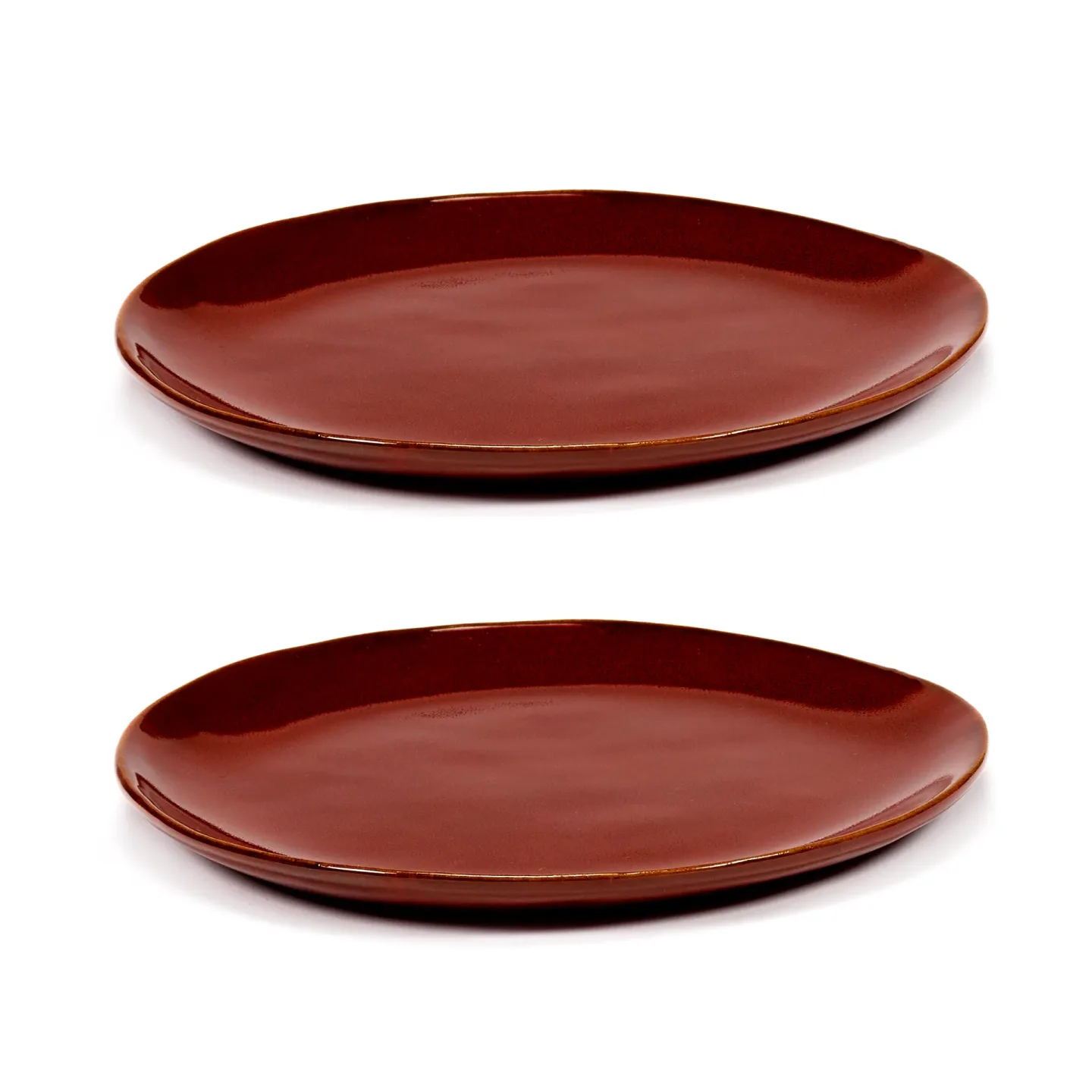 Serax La Mère Teller S Ø18 cm 2er-Pack Venetian red