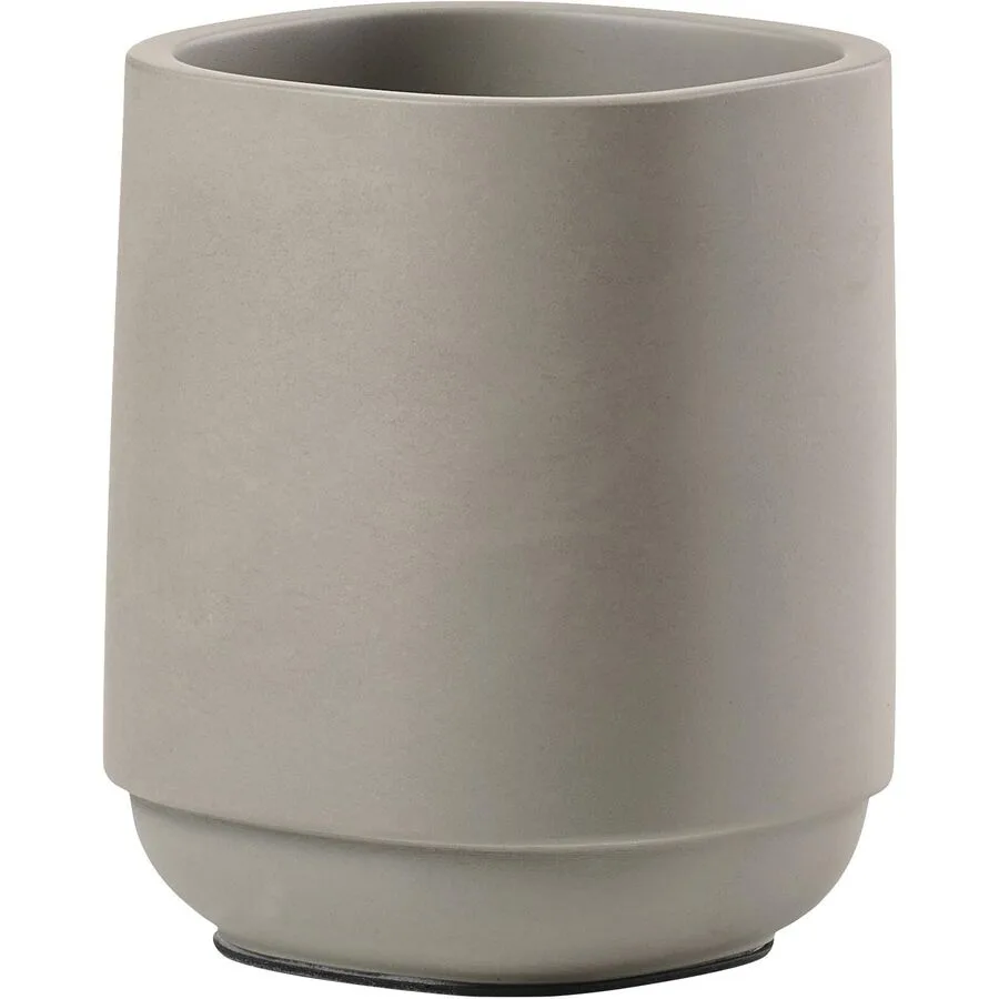 Zahnbecher Zone Denmark Grau Beton 8 cm 9.5 cm