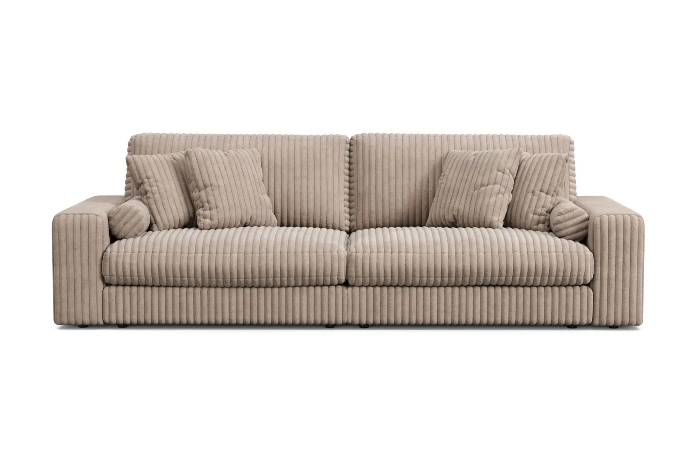 Adelsö by Gynning 4-sits Djup Soffa i bred Manchester - Greige