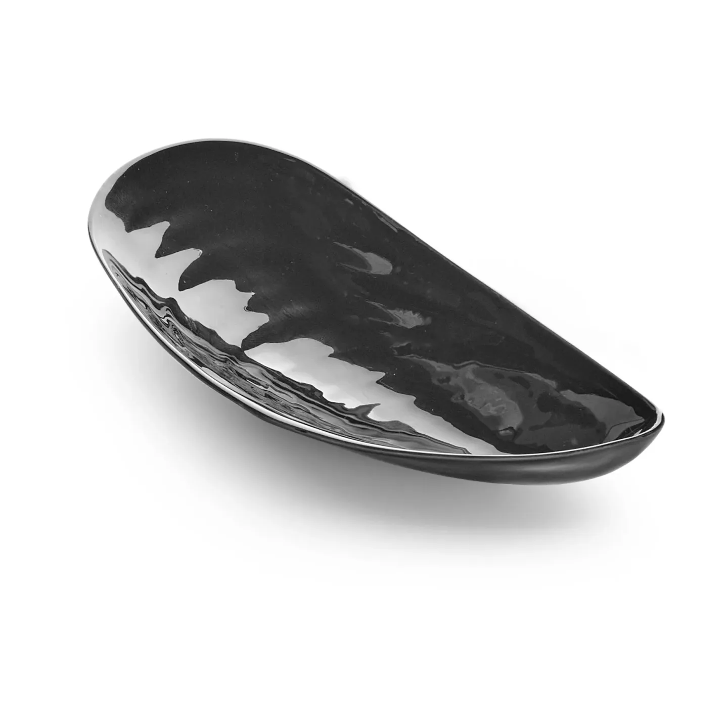 Serax Les Objets Mouleversants Marcel Schale S 7,5x17,5 cm Black