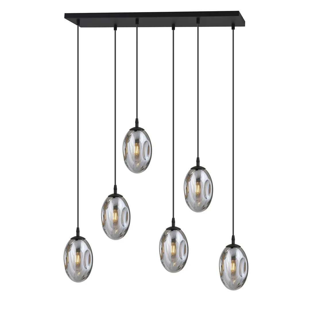 Emibig Lighting - Astral 70cm - Taklampa - Rökfärgad