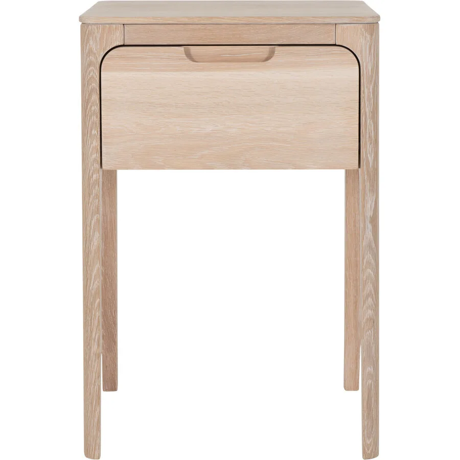 Nachttisch Lund Braun Holz 40 cm - Farbe: eiche hell