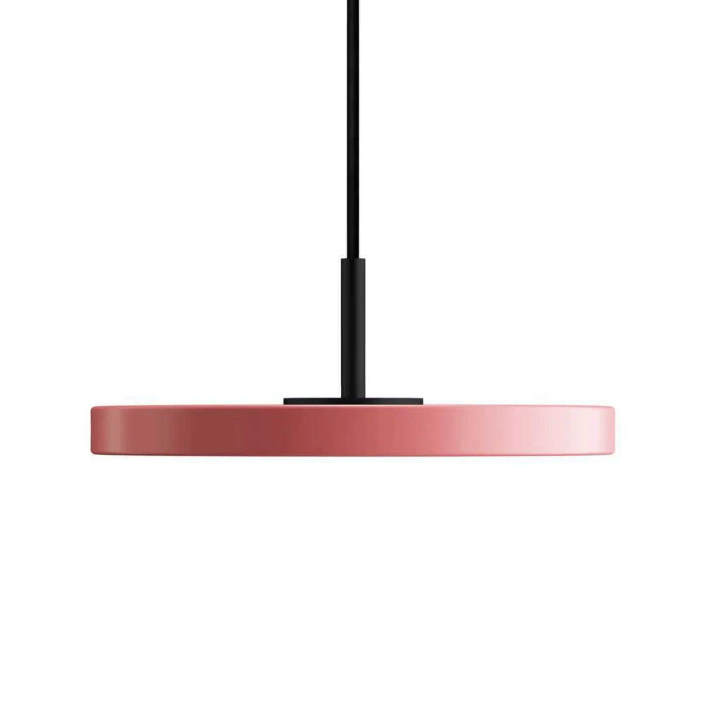 Asteria Pendel Micro Nuance Rose/Black Top - UMAGE - Spisestue - Metal